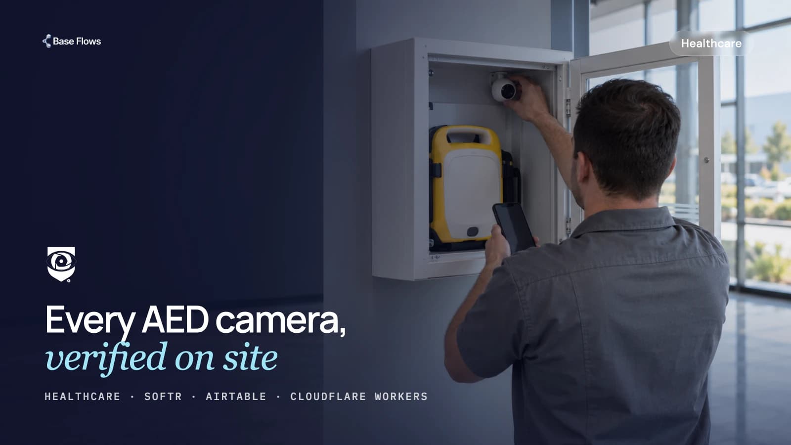 Field Installation Wizard for AED Cameras project overview