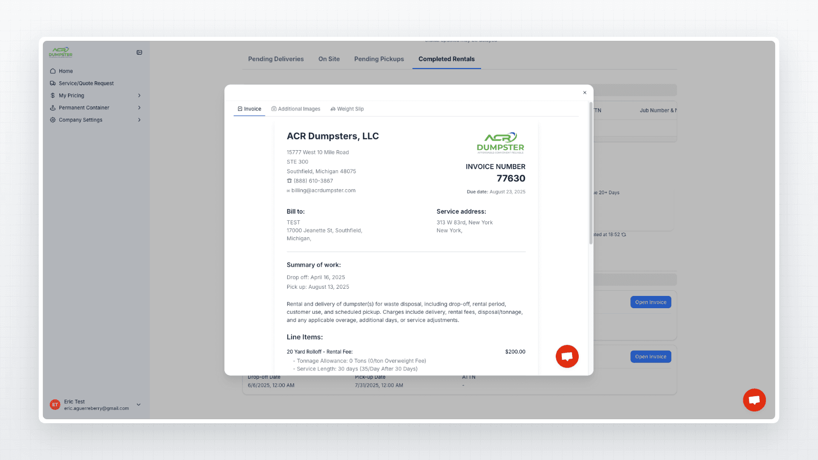 Invoicing & Client Management Portal - Image 2