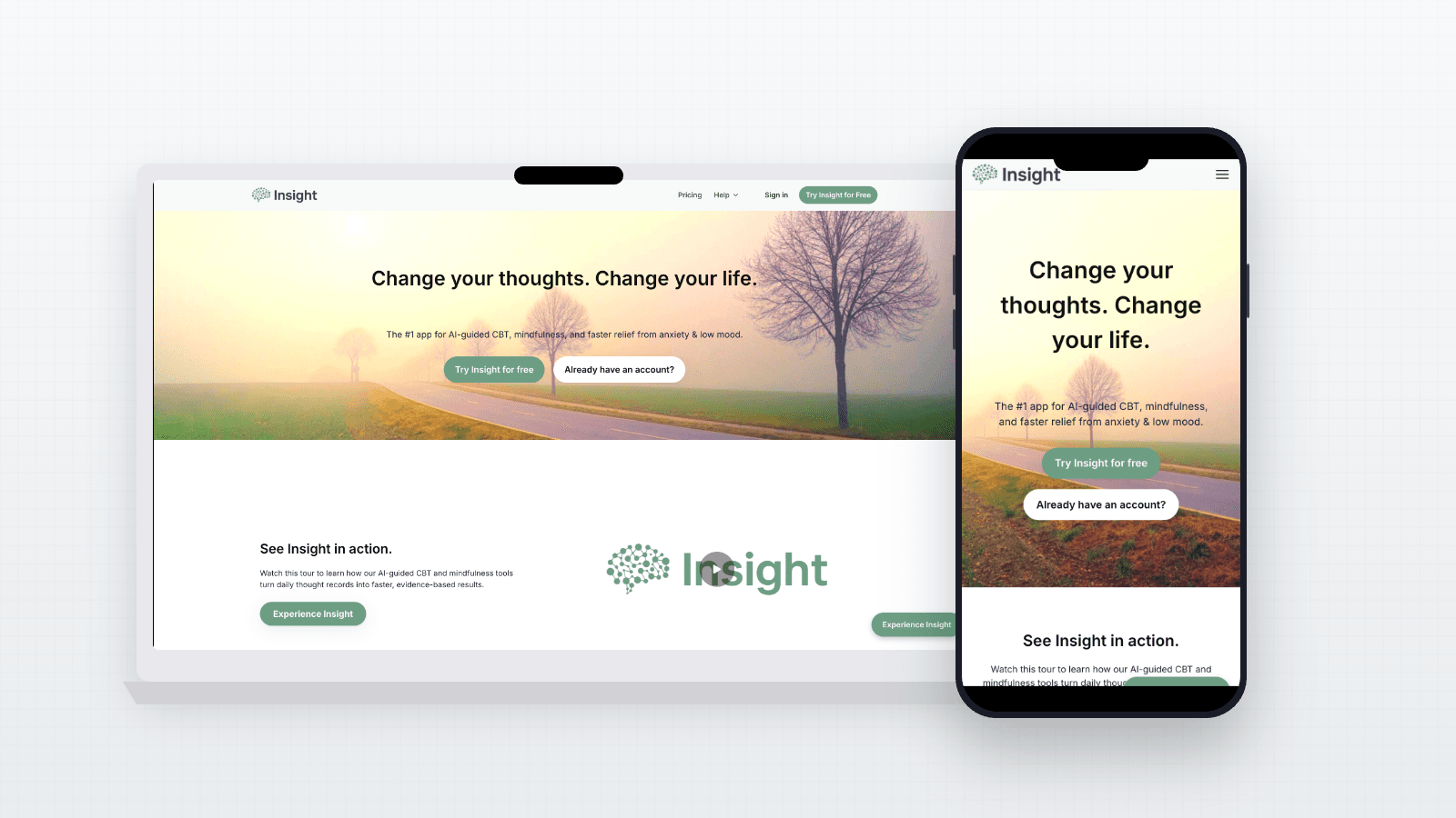 Mental Health & cognitive-behavioral therapy practice app - Image 1