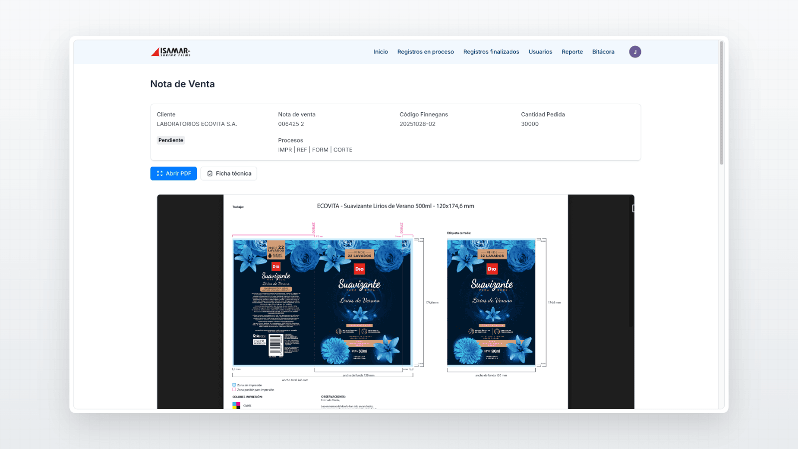 Production & Quality Records System - Image 2