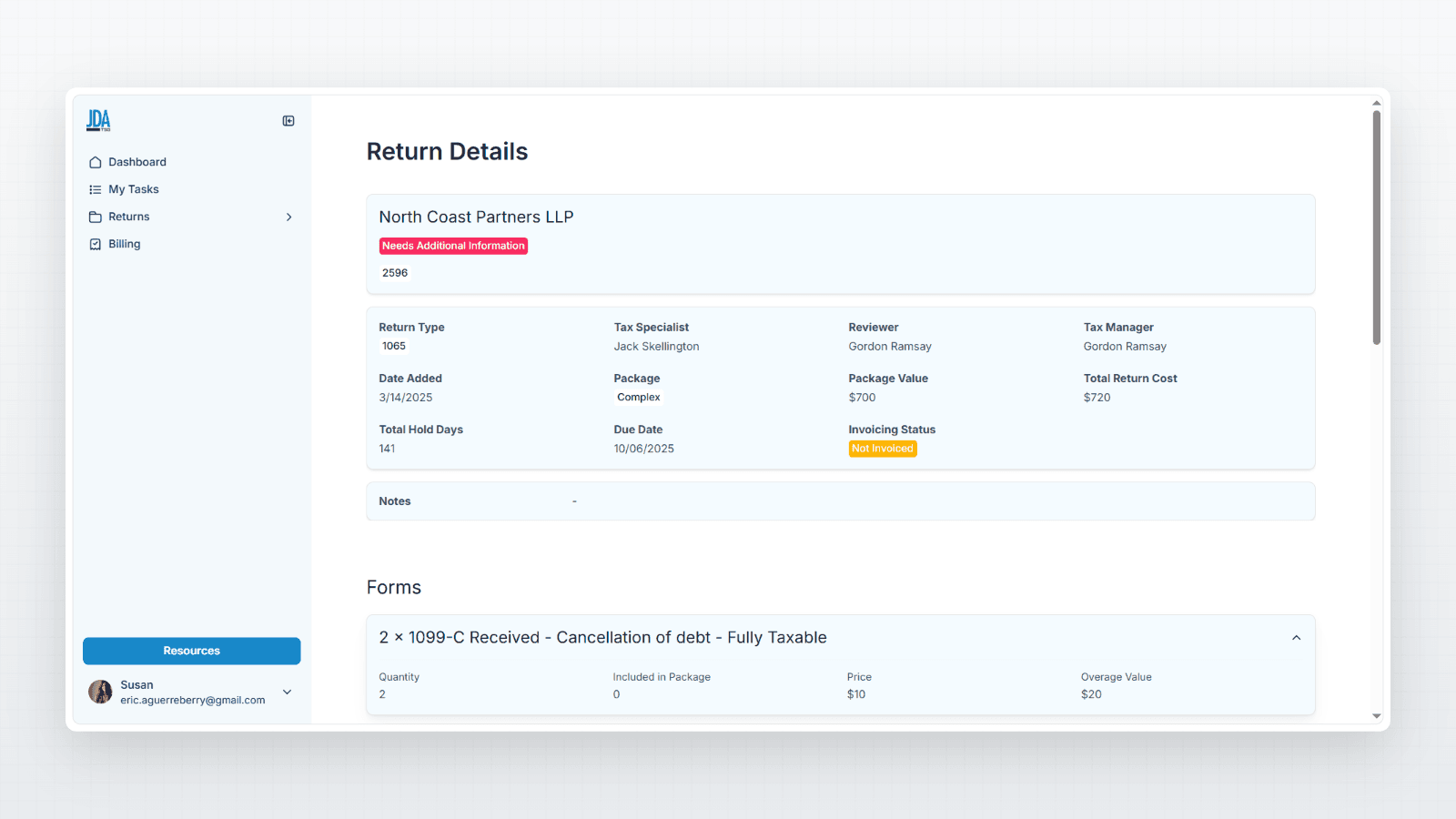 Accounting-Firms Self-Service Portal & Returns Tracker - Image 2